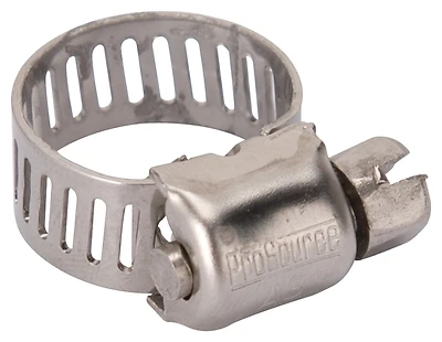 ProSource HCMSS04 Hose Clamp #02, Stainless Steel, 10 Pack, 7/32-5/8 In
