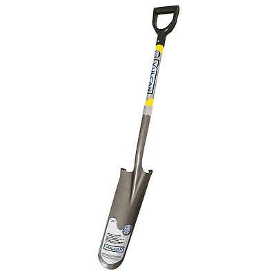 Vulcan 34538 PEP-F Drain Spade Shovel, 6 In Steel Blade, 29 In Handle