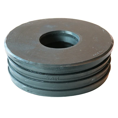 Fernco P44U-139 PVC Compression Donut Fitting, 4 In. x 1-1/2 In.
