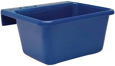 1306614 Small Over-the-fence Pet Feeder, 5 Quart, Sapphire Blue