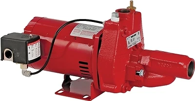 602136 Convertible Jet Pump, 1/2 Hp, 115/230v, Heavy-duty Cast Iron