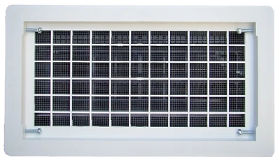 306mwh Automatic Foundation Vent, White, 8 In X 16 In, 65 Sq-in