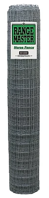 6795 Galvanized Horse Fence, 48 In H X 100 Ft L, 12.5 Gauge, Class 1