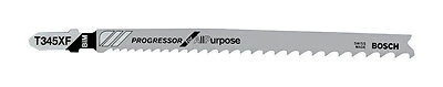 5-1/4 In. Bi-metal T-shank Jig Saw Blade 10 Tpi 3 Pk
