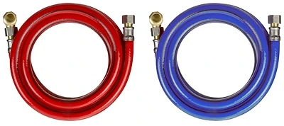 Keeney PP850-22 Supply Hose, 3/4 In x 72 In, 800 PSI, PVC, Blue/Red