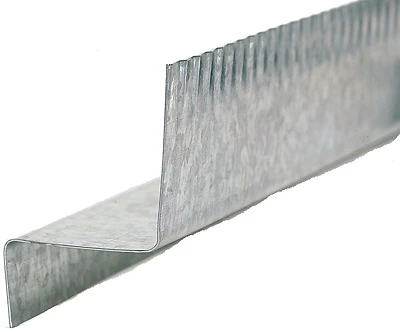 3/8 In. X 10 Ft. Galvanized Z-bar Metal Angle, Model 5651400120, 50 Pk