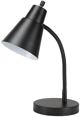 Tl-tb-170-bk3l Adjustable Flexible Desk Lamp, 16.5 Inch, Black