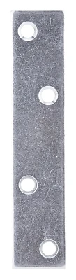 Mintcraft Mending Plate 4 In L X 7/8 In W Zinc Plated Steel (pack Of 5)