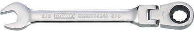 3/8 Inch Flexible Head Ratchet Combination Wrench Dwmt75210osp