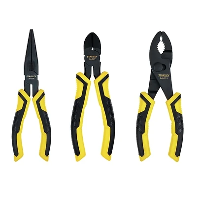 Stanley 84-056 Plier Set, 3-Piece, 6 In.