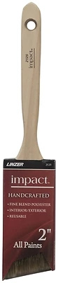 2 Inch Polyester Impact Angle Sash Paint Brush With Brass Ferrule And Wood Handle