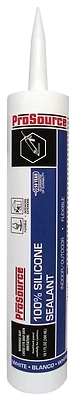 Professional Choice Silicone Sealant, White, 10.1 Oz, Model 7850800, Pack Of 12