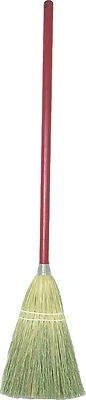 Birdwell 9301-12 Toy Broom, Corn/Sotol Bristle, Red Handle