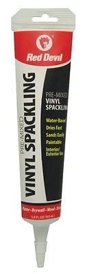0615 Vinyl Spackling Compound 5.5 Ounce Tube For Easy Patching