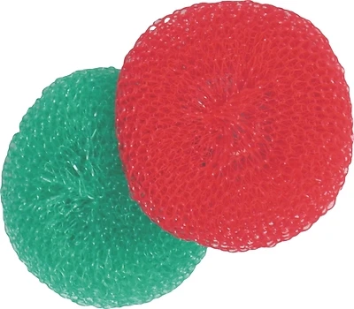 366-48 Plastic Scourer Pad - Assorted Colors, PTFE Safe