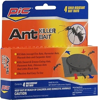 PIC AT-4 Ant Control Bait System, 4 Child-Resistant Stations