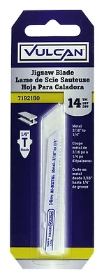 823461or 14 Tpi Bi-metal Jig Saw Blade, 2-3/4 In Length
