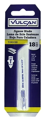 823471or 18 Tpi Bi-metal Jigsaw Blade, 2-3/4 In Long, T Shank
