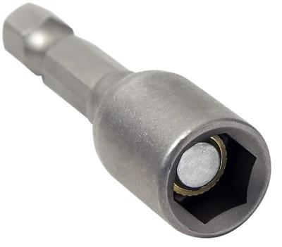 Magnetic Nut Setter 1-3/4 In Length, 7/16 In Drive, 1/4 In Hex Shank