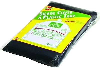 Ssc-20 Heavy Duty Black Tarpaulin, 20 X 20 Ft, 3 Mil, Pack Of 6