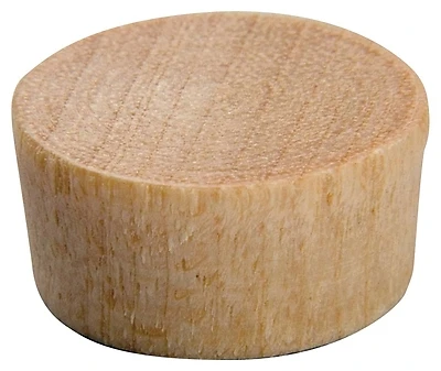Waddell 8300.38-CS Birch Screw Hole Plugs, Flat Head, 3/8 In, Pack Of 8