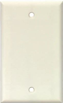 Arrow Hart 2129W-BOX 1-Gang Wall Plate, White, 4.5 in L x 2.75 in W