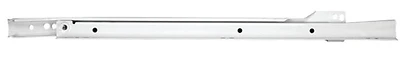 Knape & Vogt 1805h Wh 300mm Euro-style Drawer Slide, 75lb Capacity, White Finish