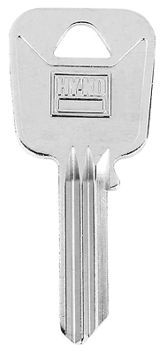 Hy-Ko 11010M27 Key Blank, Brass, Nickel-Plated, Master M27 Locks