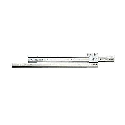 Knape & Vogt 1300P ZC Steel Ball-Bearing Drawer Slide, 75 Lb, 14 In