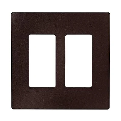Eaton Pjs262rb-sp-l 2-gang Decorator Wall Plate, Oil Rubbed Bronze, 6 Pk