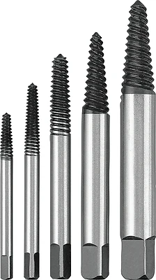 16270 5-piece Screw Extractor Set For Broken Screws And Bolts