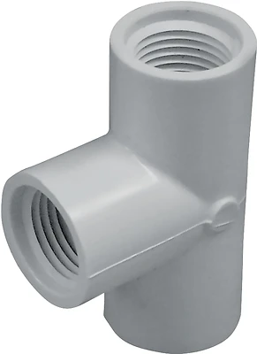 3/4-in Diameter Pvc Schedule 40 Tee Fitting Model 405007rmc