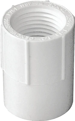 1/2-in Diameter Pvc Schedule 40 Female Adapter - Model 435005rmc