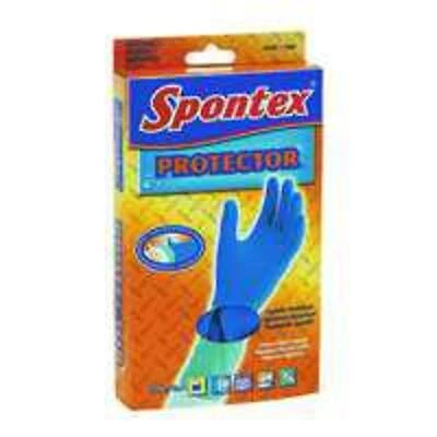 11952 Medium Rubber Protector Gloves For Household And Heavy-duty Use