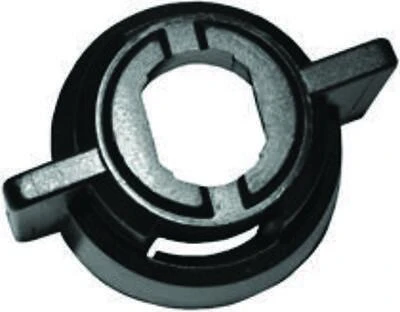 Y8253080 Universal Winged Bayonet Cap, Nylon, Black, 8/10 Mm