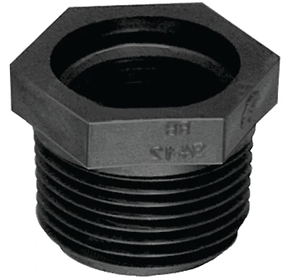 Rb34-12p Reducing Pipe Bushing, 3/4 X 1/2 In, Mpt X Fpt, 5 Pk