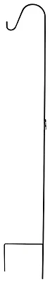 Landscapers Select GB-3090 Black Shepherd Hook, 84 In. H, Steel