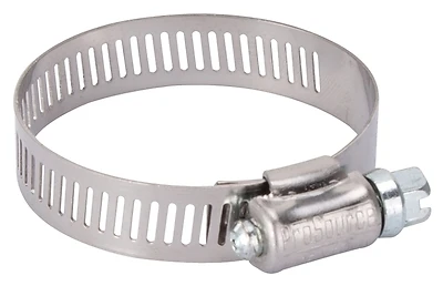 Hcran24 Stainless Steel Hose Clamp With Carbon Screw No. 24, Pack Of 10