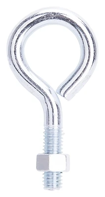 Mintcraft Lr281 Zinc Eye Bolt 3/8 X 3-3/16 In With Nut, Pack Of 10