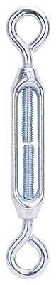 Mintcraft Lr330 Eye/eye Turnbuckle 5/16 X 8-7/8 In, Zinc, Pack Of 10