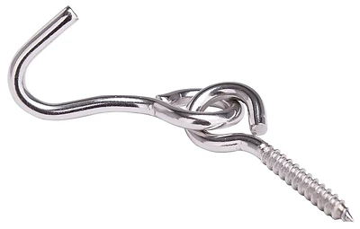 Stainless Steel Hammock Hook 5/16" X 3-7/8" Model Lr-404s-ps