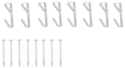 ProSource PH-121005-PS Picture Hanger With Nail, Zinc Plated, 5 Lb Capacity