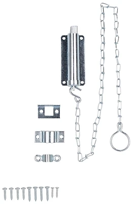 Prosource CL-188-4-PS Zinc Plated Steel Chain Bolt, 4 In.