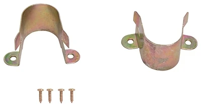 Satin Brass Closet Pole Bracket 1-1/8 In W Model 33059czb-ps