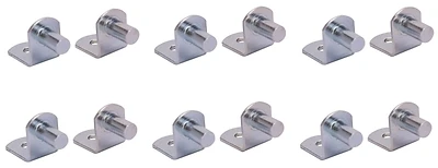 25233zch-ps Shelf Support 1/4 In Thick Steel Zinc Plated 12 Pk
