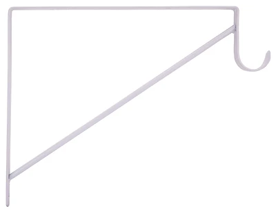 Heavy Duty Shelf And Rod Support 12.6 X 9.7 In. Powder Coated Steel