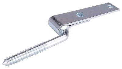 6 Inch Screw Hook And Eye Door Hinge, Zinc Plated Steel
