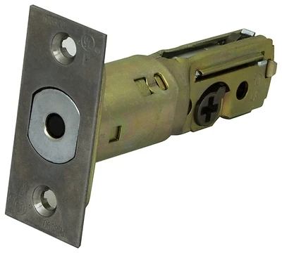 Prosource KD60B-U65V24-PS Deadbolt Latch, Stainless Steel, 2-3/8 In Backset