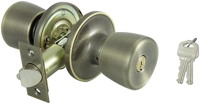 ProSource TS800V-PS Entry Knob, Brass, KW1, KA3 Keyway, 3 Grade