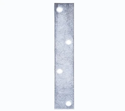 Steel Mending Plate 6 X 1-1/8 Inch Zinc Plated For Furniture Repair